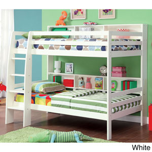 Modern Twin over Twin Bunk Bed IDF-BK613(OFS)
