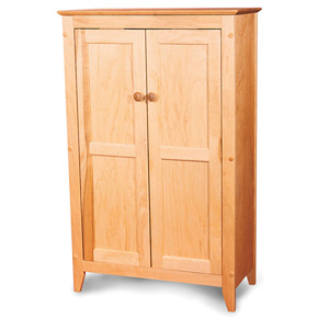Solid Hardwood Double-door Cabinet 11181652
