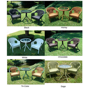 Outdoor Resin/ Steel Bistro Set 1152617(OFS302)