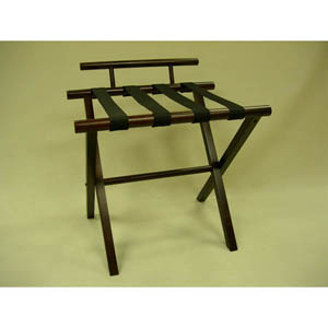 Walnut Luggage Rack with Backing LG 16033 (PMFS)