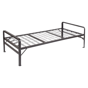 Angle Iron Single Deck Bed with No-Sag Springs (WHFS)