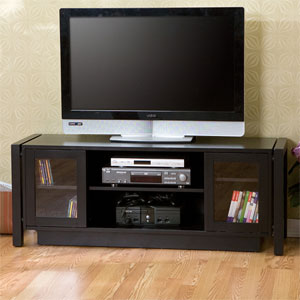 Black TV Stand / Media Console MS9877H (SEIFS)