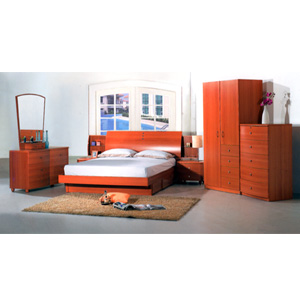 Cherry Finish Bed P168 (PK)