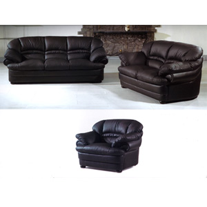 Leather Sofa Set S258-B (PK)