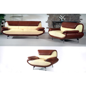 Leather Sofa Set 210-C/B(GL)