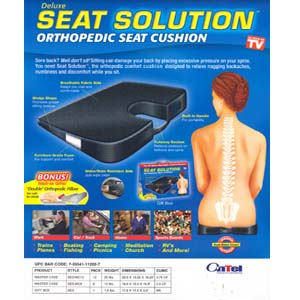 Seat Solution-Orthopedic Seat Cushion SES (OnTel)