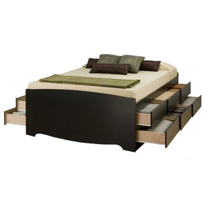 Custom Made Captain Bed with Drawers STB-2_(VF)