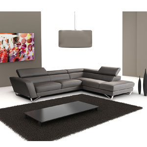 Sparta Italian Leather Sectional Sofa 17691 (JMFS)