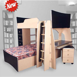 Custom Made Loft Bed System T-3(CT)