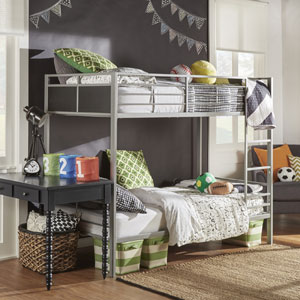 Twin Or Full Julius Standard Bunk Bed VVRO1074(WFFS)