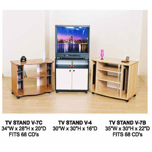 Custom Made TV Cart V-_(CT)