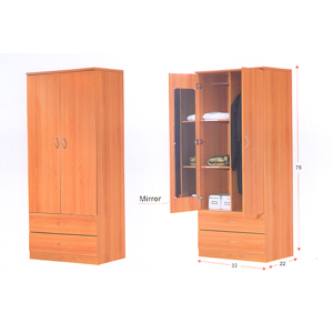 Wardrobe With Mirror WD266(ALAFS150)