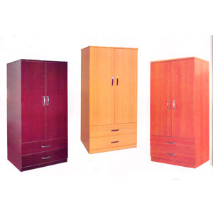 2 Door & 2 Drawer Wardrobe WD117 (ES)