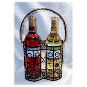 Double Verticle Wine Holder WH16074 (PM)