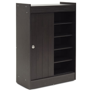 Espresso Shoe-Rack Modern Cabinet WI5377(OFS)