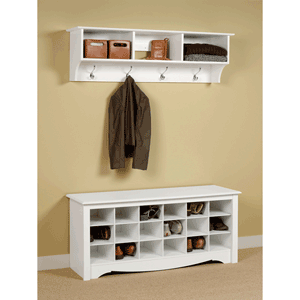 Shoe Storage Cubbie Bench 4824(PPFS)