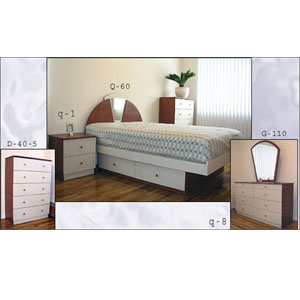 Queen Size Bedroom Set Q-Set-6 (VF)