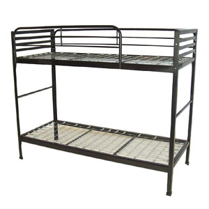 Heavy Duty 30 In. wide Institutional Bunk Bed W/Mattress (AZ