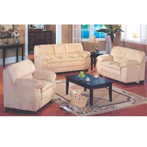 Living Room Set In Light Tan CM9908_ (IEM)