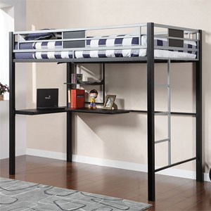 Clifton II Full Size Workstation Loft Bed CM-BK1027 (IEM)