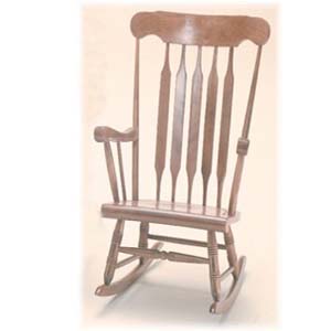 Solid Beechwood Rocking Chair CR-1212-K(BB)