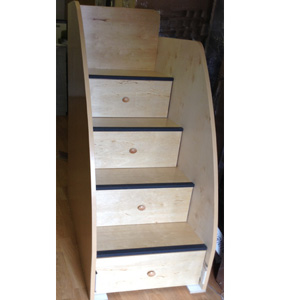 Custom Made Stairs For Bunk Or Loft Bed (CT)