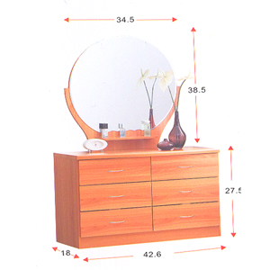 Dresser And Mirror DS-268(ALA)