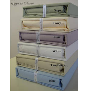 Superior Egyptian Cotton Percale Sheet Set (RPT)