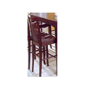 Dark Finish Bar Height Chair F1034(PX)