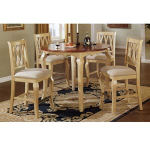 5 Pc Counter Height Dining Set F2321/F1221 (PX)