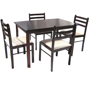 Solid Wood 5-Pcs Dinette Set HV STARTER(HO)