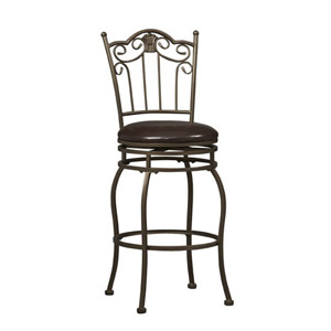 Crown Bar Stool 30 In. 02759MTL(LN)