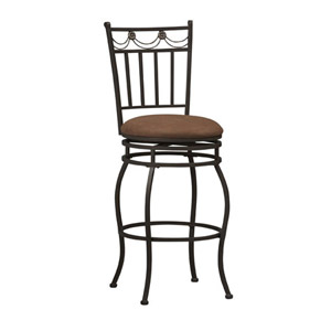 Swag Counter Stool 24 In. 02760MTL(LNFS)