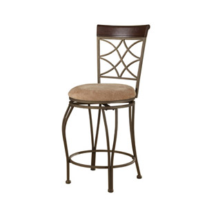 Diamond Back Metal Stool 24 In. 02812MTL(LNFS)