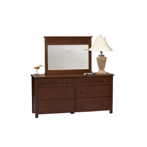 Mission Bay 6 Drawer Dresser 86024C125-AB-KD-U (LN)