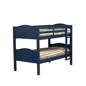 Amarillo Twin/Twin Bunk Bed Blue 90153BLU(LNFS)