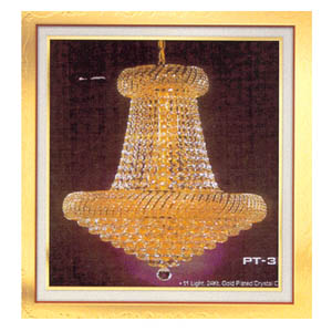 Gold Plated Crystal Chandelier PT-3251 (HT)