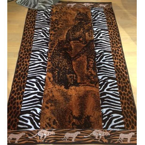 Egyptian Cotton Beach Towel - Safari (RPTFS)