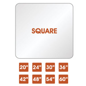 Square Glass Table Top (SC)
