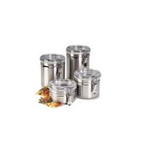 4 Piece Stainless Steel Canister Set CS10067(HDS)