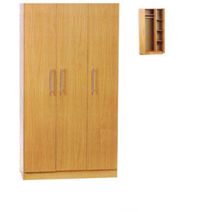 Solid Door Bedroom Armoire Closet W338(WPFS)