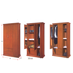 Solid Wood Wardrobe WD-833_(ALA)